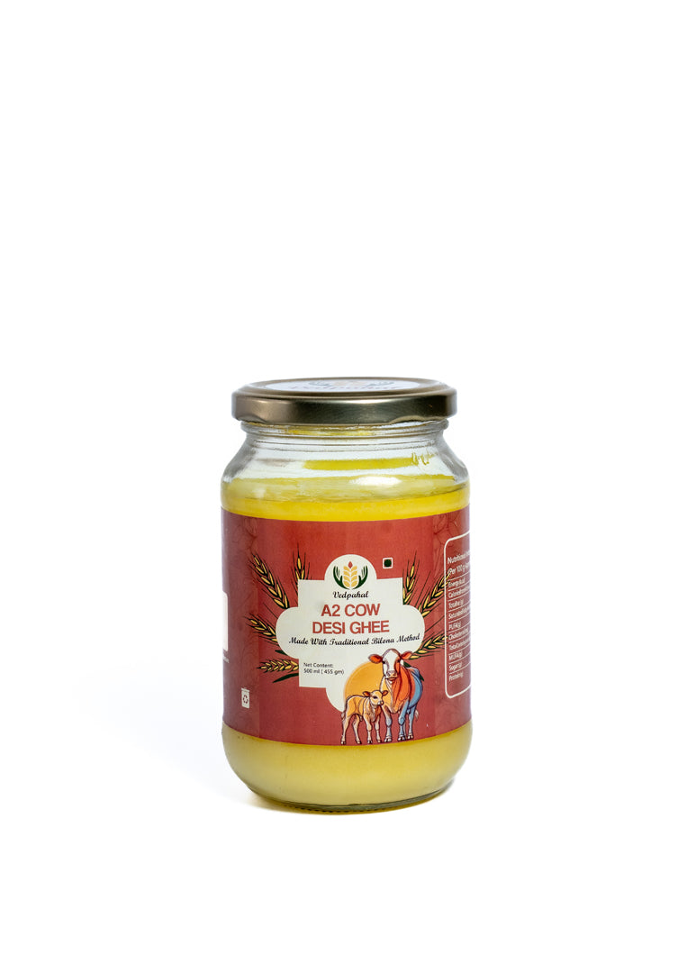 Vedpahal A2 Cow Desi Ghee - 500ml